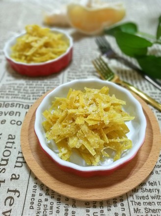 Candied Pomelo Peel Silk for Nourishing Lungs and Relieving Cough recipe