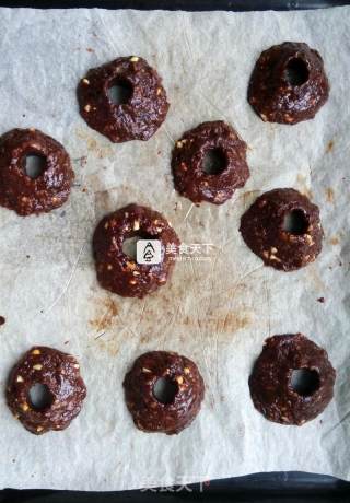 #aca三session Baking Star Competition# Hamster Cocoa Oatmeal Biscuits recipe