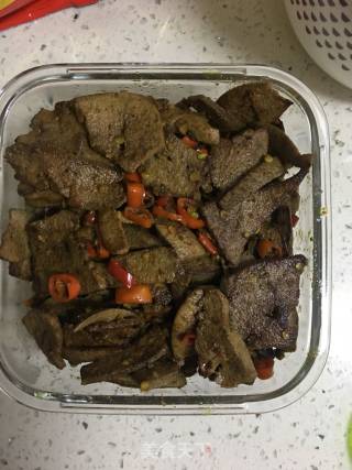 Stir-fried Pork Liver with Hot Pepper recipe