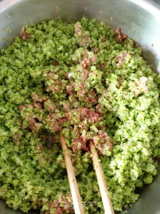 Broccoli Beef Dumplings recipe