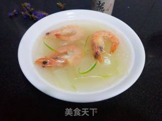 Winter Melon Prawn Soup recipe