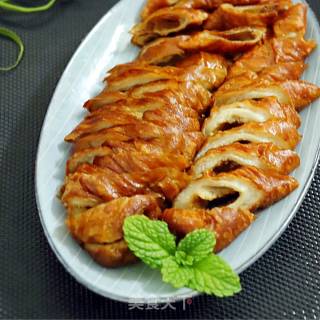 Crispy Braised Pork Intestines recipe