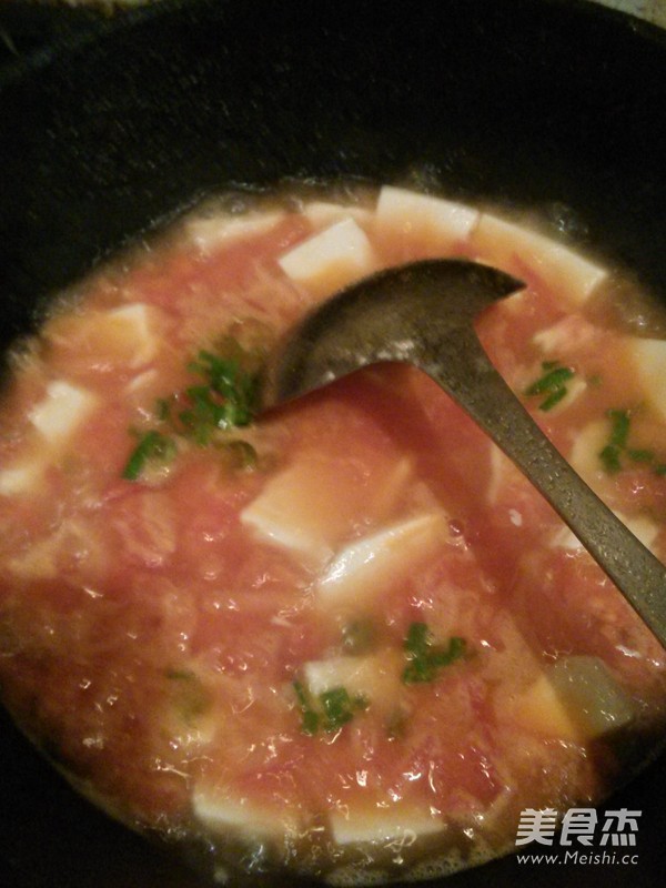 Tomato Tofu Soup recipe