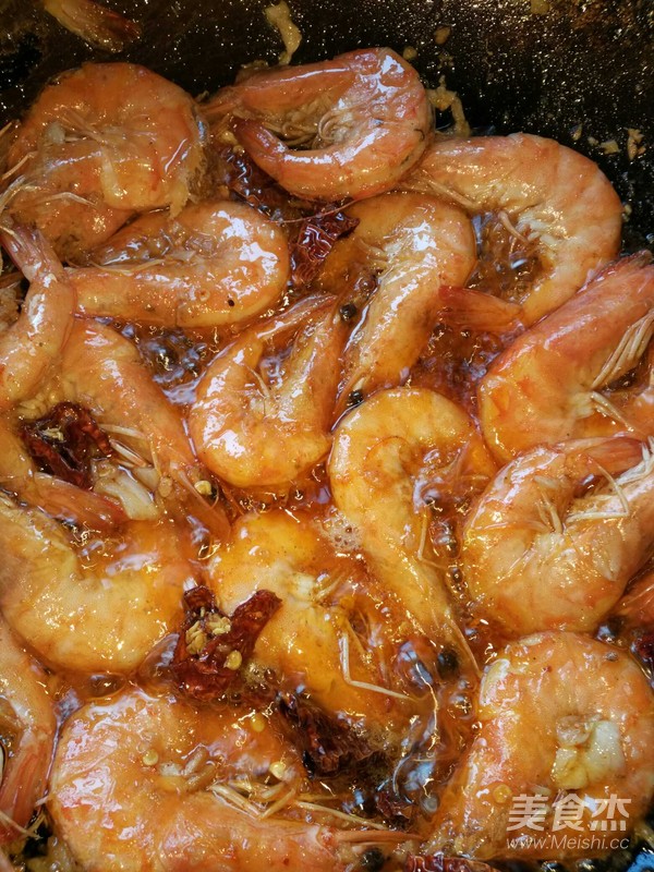 Garlic Spicy Shrimp recipe