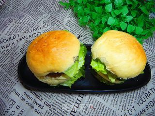 Lettuce Double Pork Burger recipe