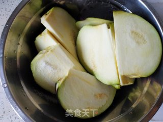 Steamed Eggplant with Sauce-flavored Minced Pork recipe