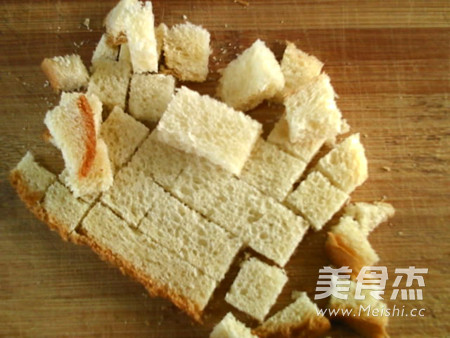 Mixed Vegetables, Whole Wheat Bread and Salty Pudding recipe