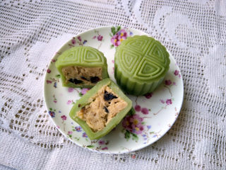 Matcha Snowy Mooncake recipe