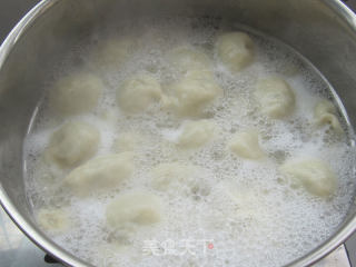 Goose Egg Leek Dumplings recipe