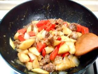 Home Cooking "curry Beef with Potatoes" recipe