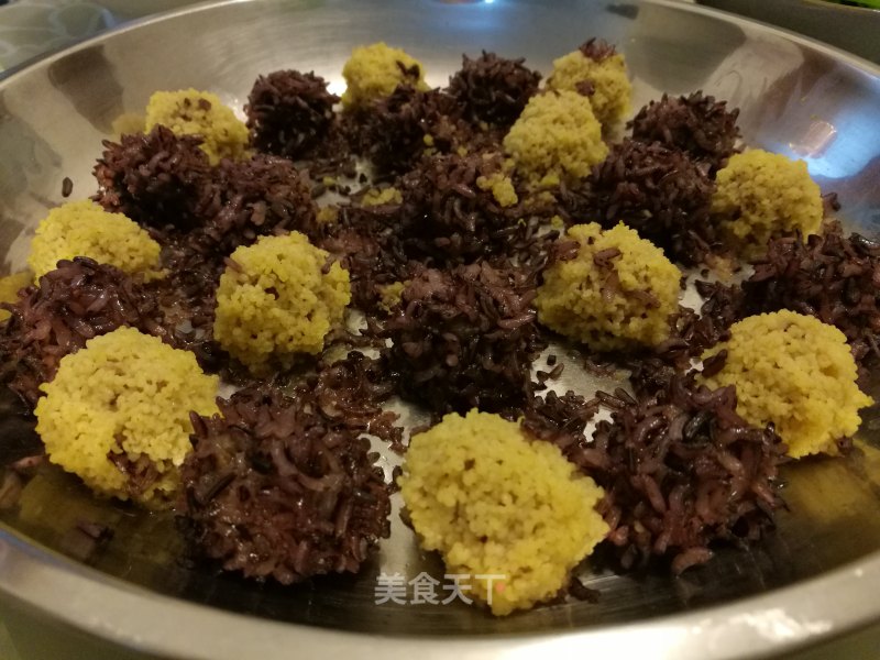 Two-color Glutinous Rice Balls recipe