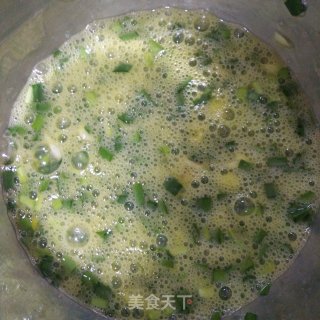 Fried Eggs with Leek recipe