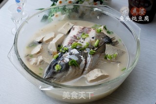 Invigorating The Brain and Helping Digestion-----fish Head Stewed Tofu recipe