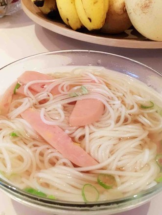 Vinegar Noodle Soup recipe