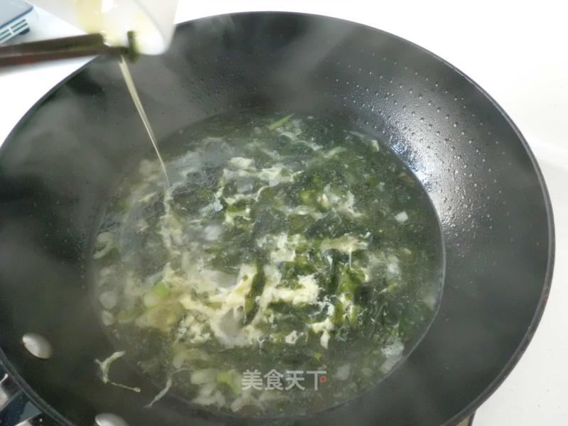 Egg Seaweed Soup recipe