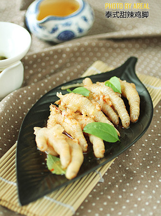 Thai Style Sweet and Spicy Chicken Feet recipe