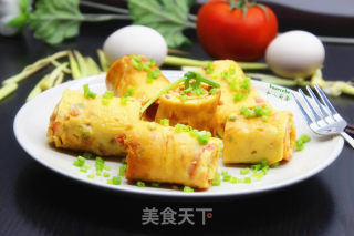 Thick-boiled Eggs with Tomatoes recipe