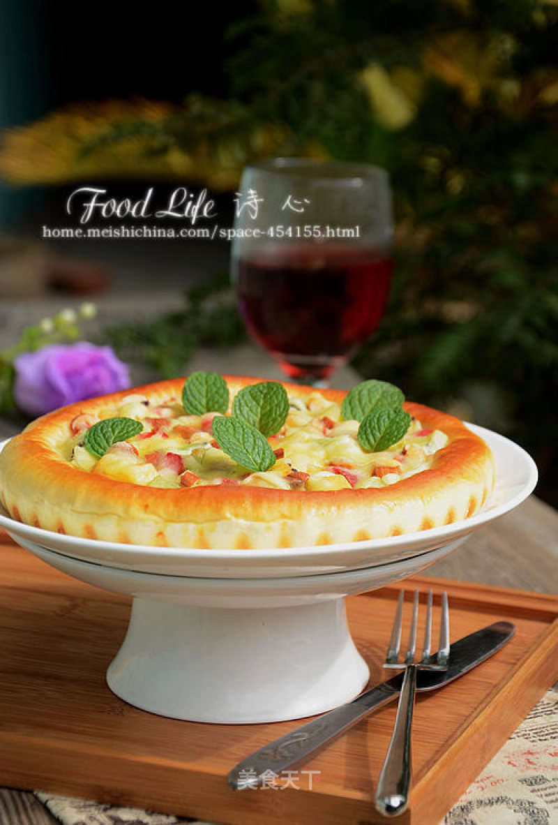 【fruit Pizza】--- Fresh and Sweet Afternoon Tea recipe