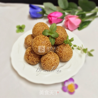 Pumpkin Sesame Balls recipe