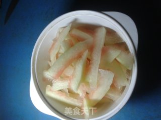 Cold Watermelon Peel recipe