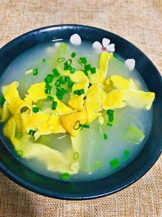 Winter Melon Egg Skin Soup recipe