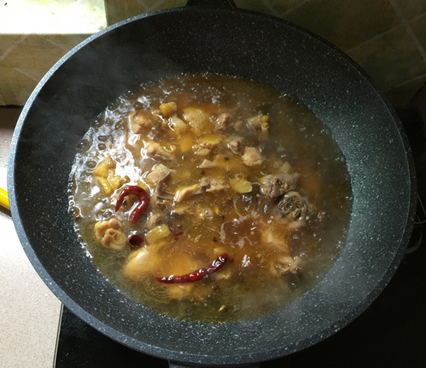 Braised Chicken with Daylily recipe