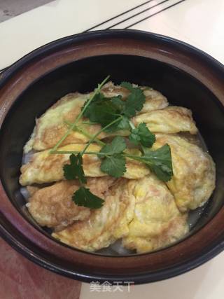 White Radish and Egg Fillet recipe