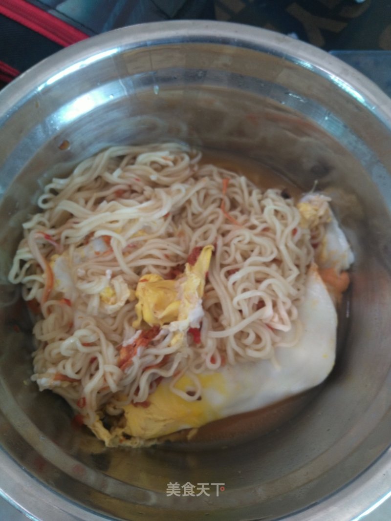 Dish No. 1 Chili Sauce and Egg Delicious Noodles recipe