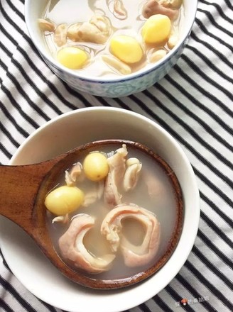 Pork Belly and Ginkgo Soup recipe