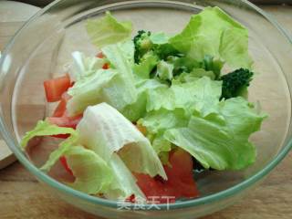 Refreshing Salad with Full Nutrition recipe