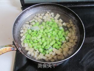 Bacon and Broad Bean Bamboo Shoots recipe