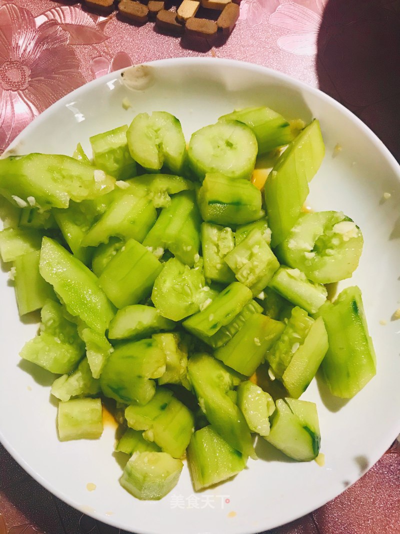 Garlic Cucumber recipe