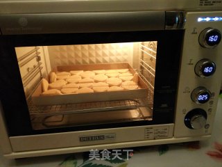 Salted Egg Yolk Pork Floss Biscuits recipe
