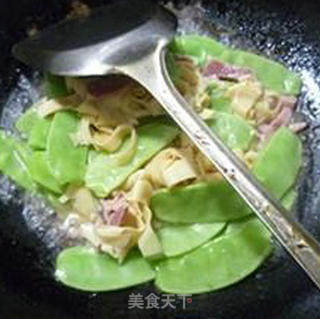 Stir-fried Lentils with Bacon Thousands recipe