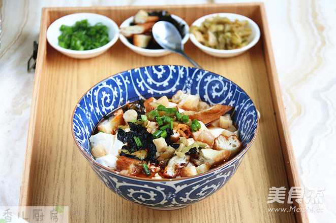 Scallop Salted Bean Curd recipe