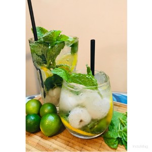 Kuaishou Mojito, When Mojito Meets Lychee, There is Alcohol and No Alcohol, As You Like recipe