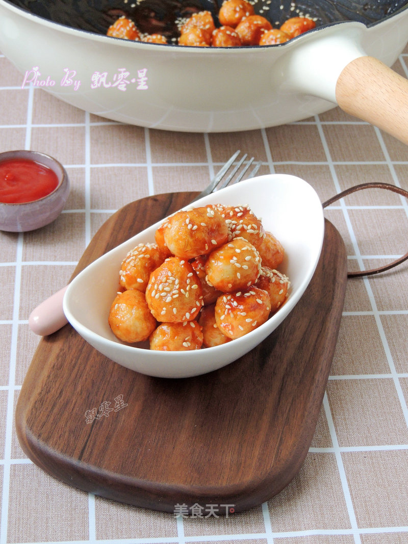 Quail Eggs in Tomato Sauce recipe