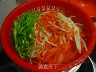 Stir-fried Sansi recipe