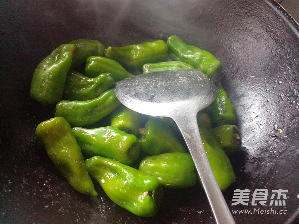 Sweet and Sour Green Peppers recipe
