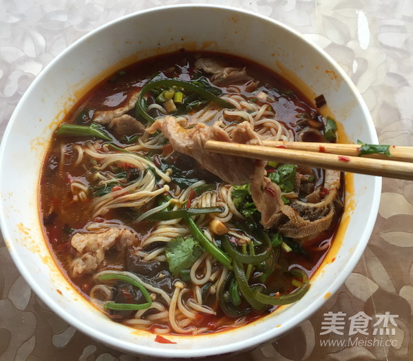 Hot Pot Rice Noodles recipe