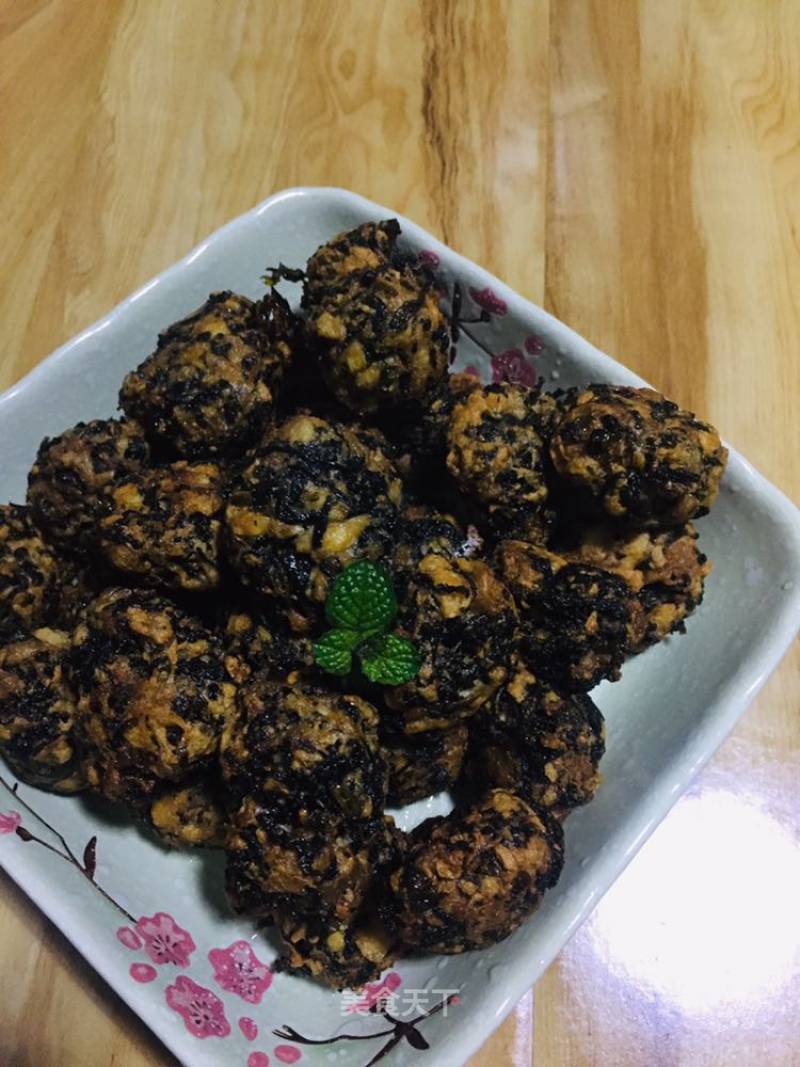 Seaweed Tofu Meatballs recipe