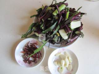 Stirred Red Cabbage Stalk recipe