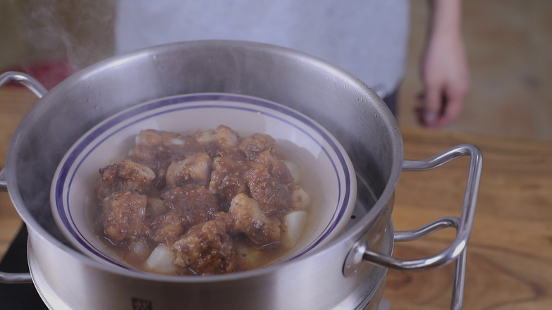 Steamed Pork Ribs with Taro recipe