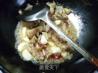 Stir-fried Bullfrog with Zizania recipe