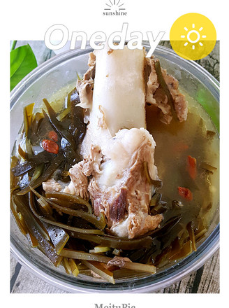 Stick Bone Seaweed Soup recipe