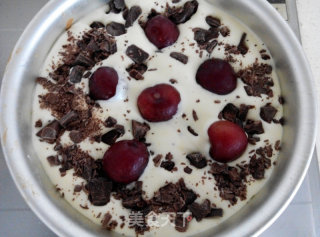 Cherry Ice Cream Cake recipe