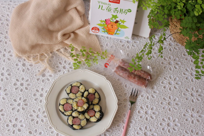 Sausage Flower Sushi recipe