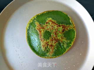Spinach and Honey Pancakes recipe