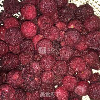 Family Boiled Bayberry Fruit recipe