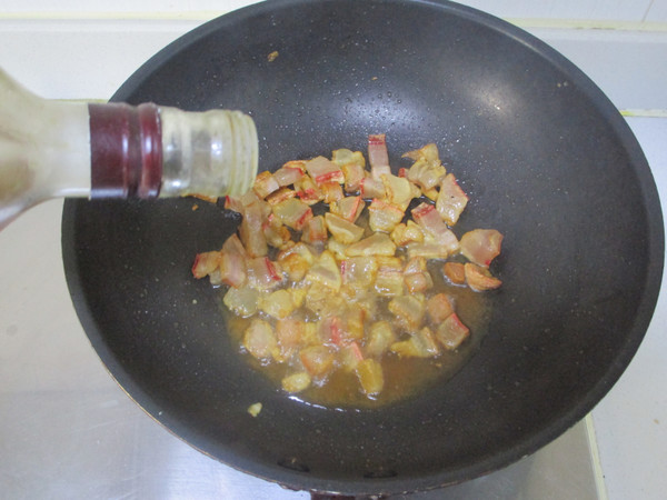 Bacon Sausage Rice recipe